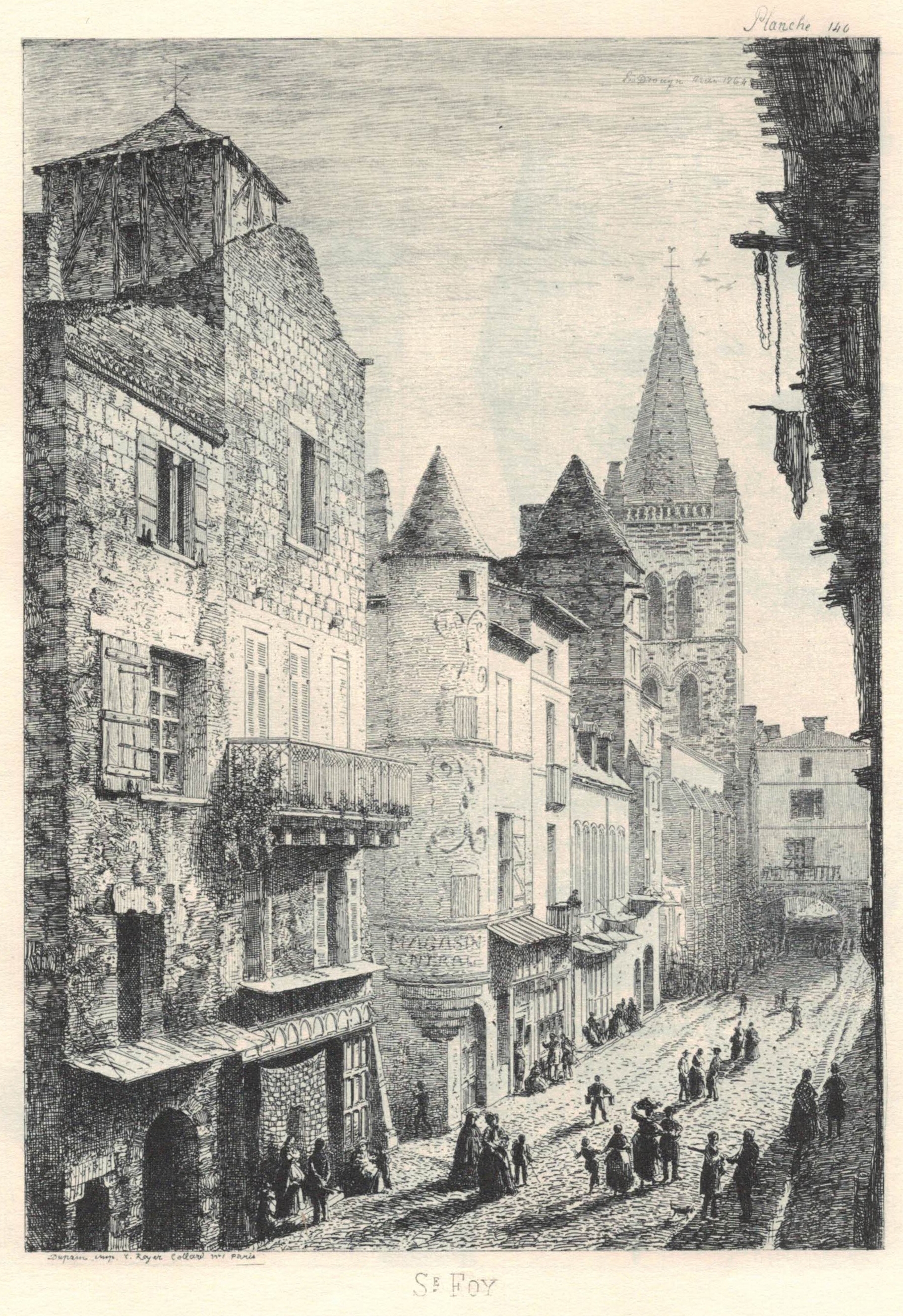 Ste Foy la Grande   Grande Rue Drouyn   GM 1865