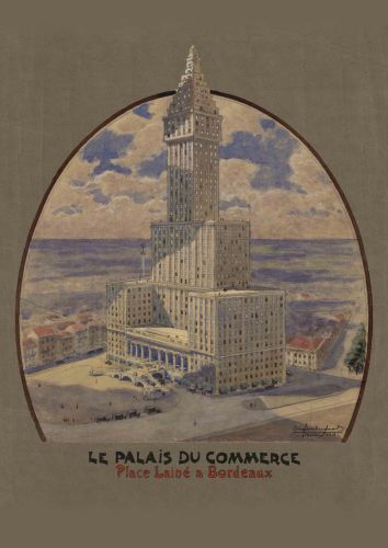 Palais du commerce, place Lainé. C. Alfred Duprat.